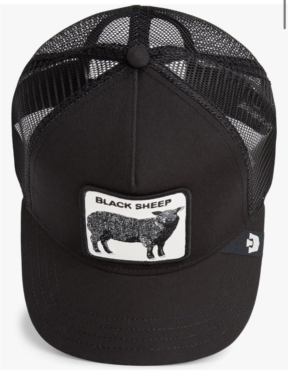 Goorin Bros Black 'Black Sheep' Trucker Hat